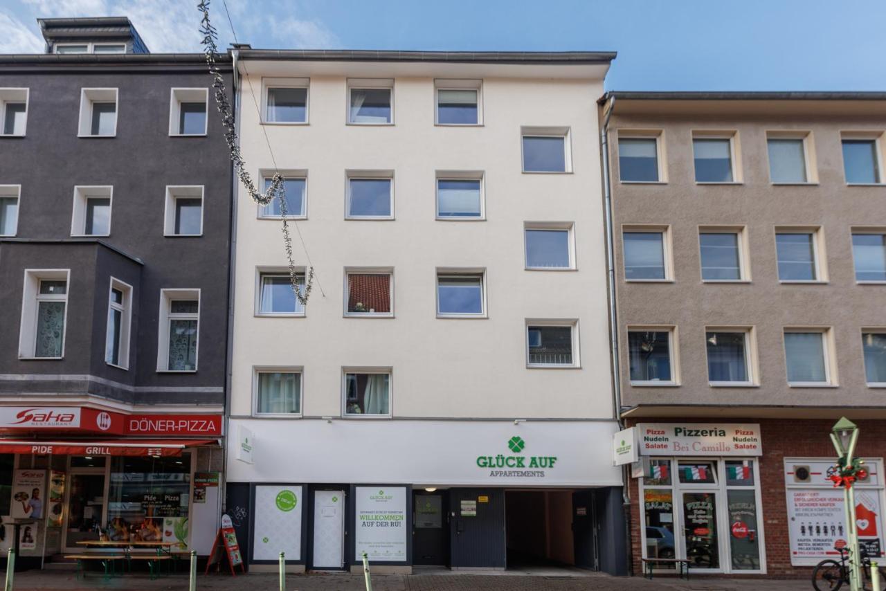Glueck Auf Appartements Ruettenscheiderstrasse Essen Esterno foto